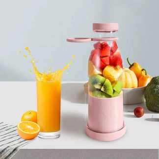 Material: PVC Free, PFOA Free, PTFE Free, BPA Free Blade Material: Stainless Steel Blade: 6 Type: USB Juicer Rechargeable: Yes Colour: Random Color Will Be Sent Capacity: 420ml Package Included: 1x Bottle Shape Mini Juicer