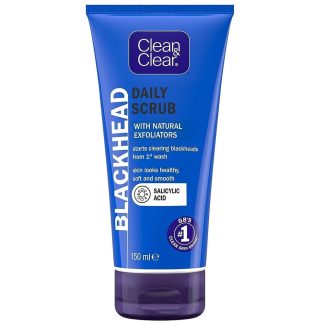 Clean & Clear Blackhead Daily Scrub with Natural Exfoliators & Salicylic Acid -150ml