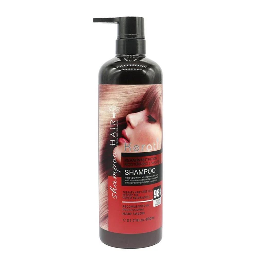 Keratin Nutrition Smooth Hair Shampoo for Hair Fall & Breakage -900ml