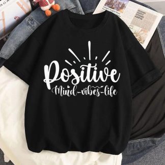 Positive Oversize Drop Shoulder T-Shirt