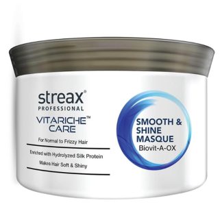 Streax Professionals Smooth & Shine Masque for Normal to Dry and Frizzy Hair Mask -200ml