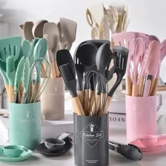 12 Piece Silicone Kitchen Utensils Set