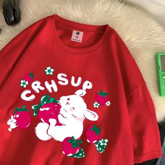 Crhsup Oversize Drop Shoulder T-Shirt