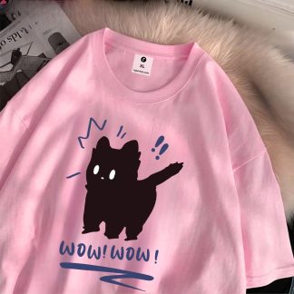 Wow oversize drop shoulder t-shirt