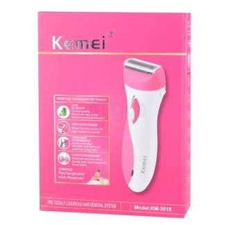 Kemei KM-3018 Rechargeable Hair Trimmer for Women