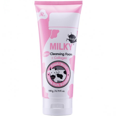 AR Milky Collagen Cleansing Foam - 190g