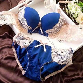 Hot Women's Underwear Lace Embroidery Bra Sets