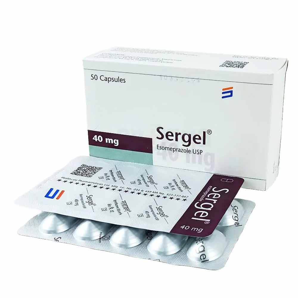 Sergel 40mg 1box - 5 strips