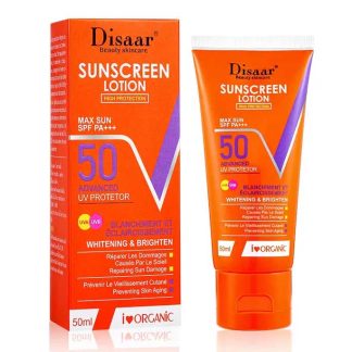 Disaar Spf 50 Sunscreen Lotion High Protection 50ml