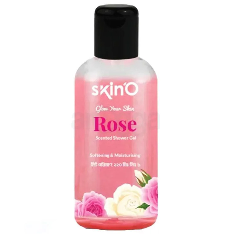 Skino Rose Scented Shower Gel -220ml