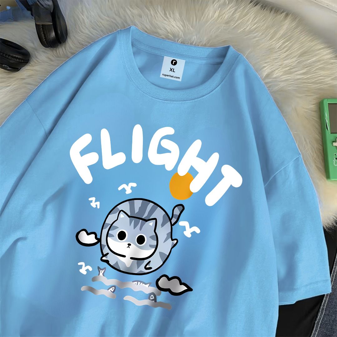 Flight Oversize Drop Shoulder T-Shirt