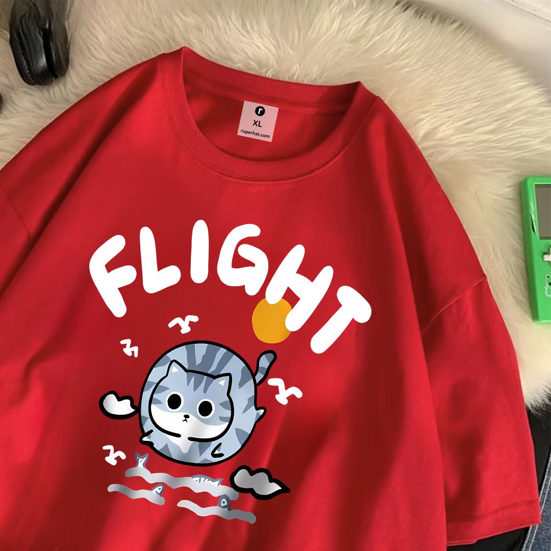Flight Oversize Drop Shoulder T-Shirt