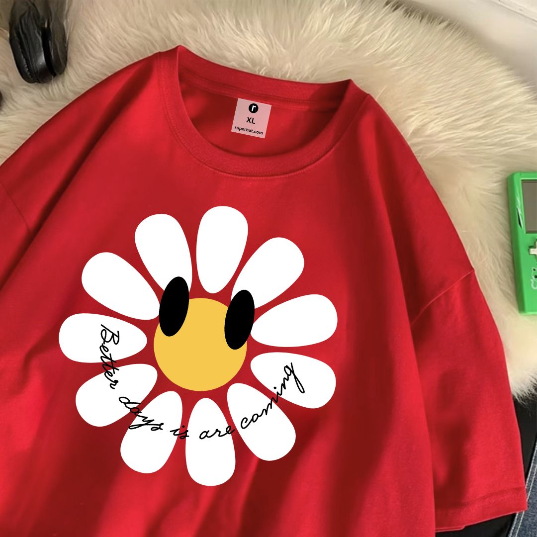 Better days is are Coming drop shoulder t-shirt