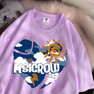Msicrow Oversize Drop Shoulder T-Shirt