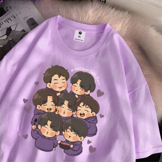 Get well soon jimin BTS Drop Shoulder T-Shirt