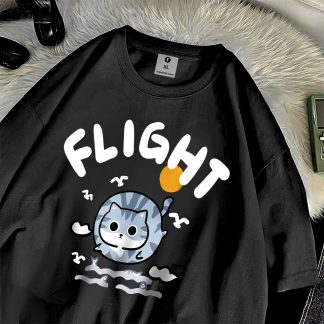 Flight Oversize Drop Shoulder T-Shirt