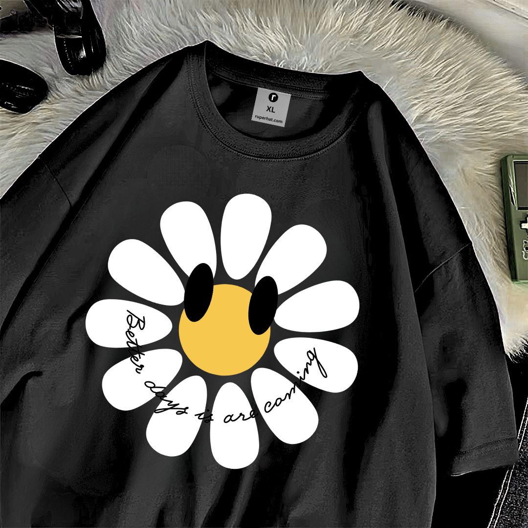 Better days is are Coming drop shoulder t-shirt