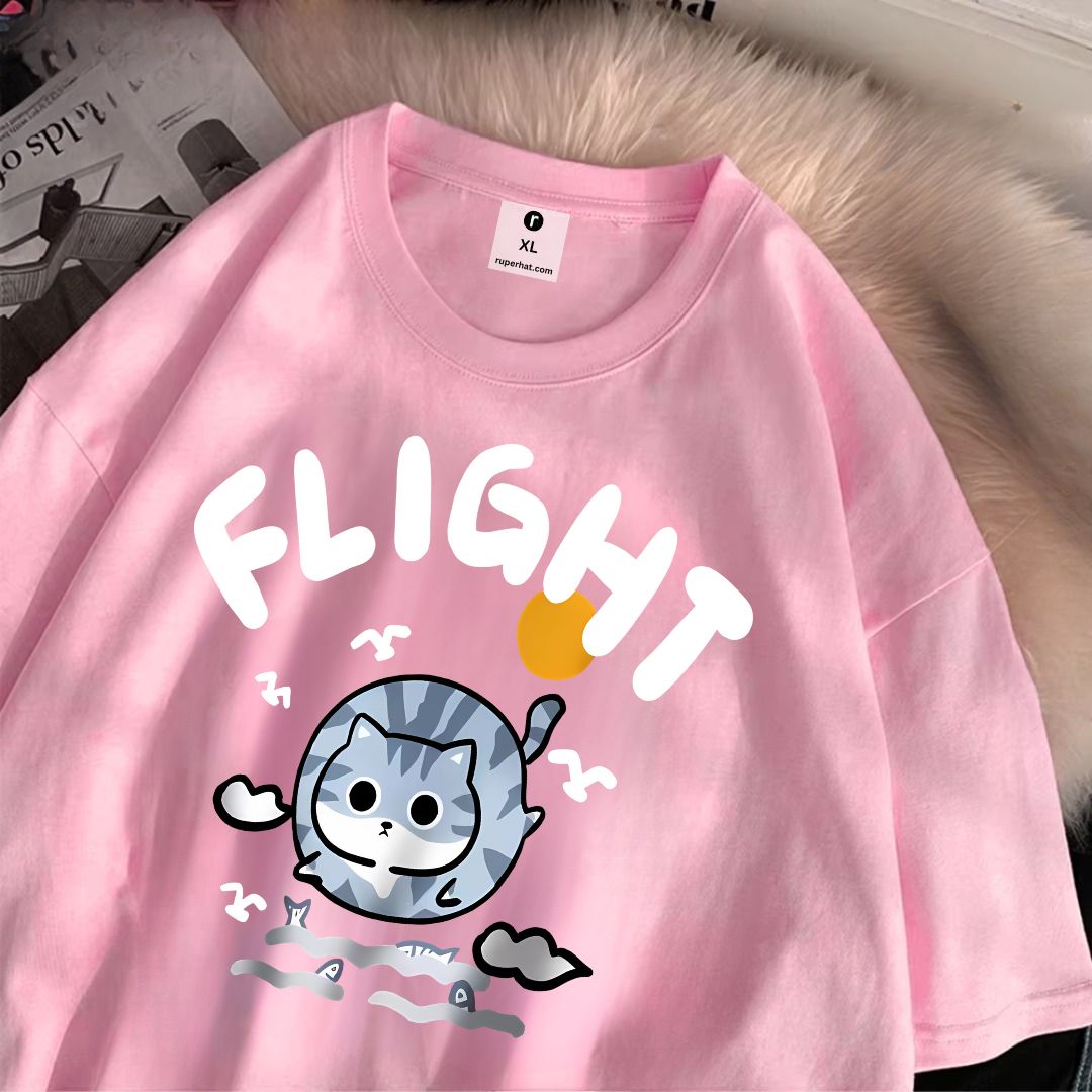 Flight Oversize Drop Shoulder T-Shirt