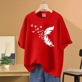 Bird Oversize Drop Shoulder T-Shirt