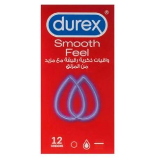 Durex Smooth Feel With Extra Lubrication Condom - 12Pcs