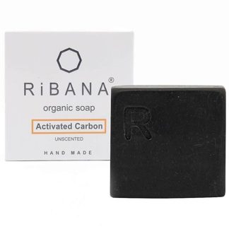 RIBANA Activated Carbon Soap - 100gm