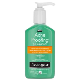 Neutrogena Acne Proofing Salicylic Acid Facial Gel Cleanser