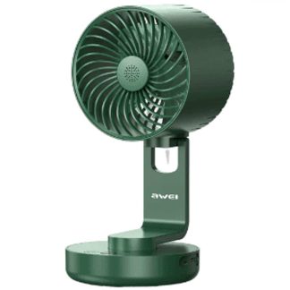 Awei F34 Strong Wind Air Circulation Wide Angle Night Lamp Fan