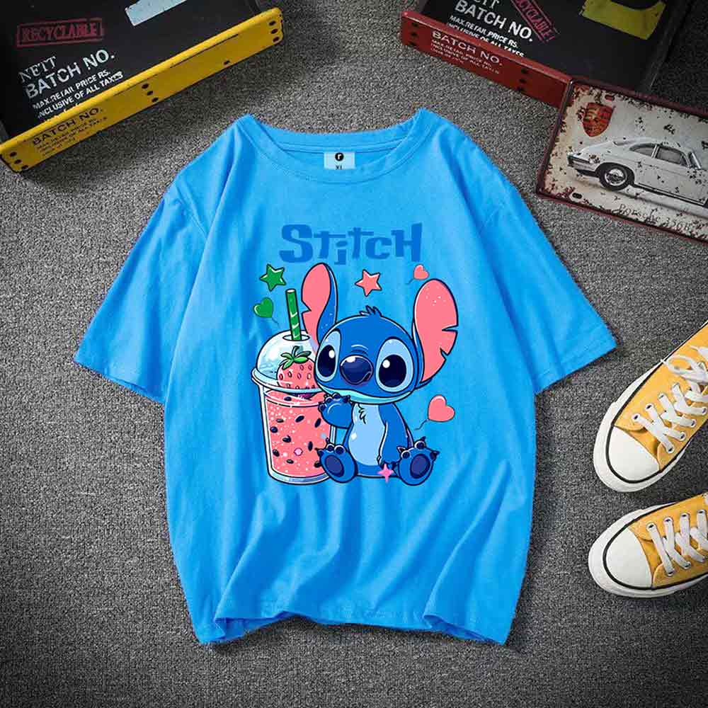 Stitch Design Oversize T-Shirt for Women