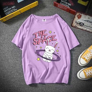 The Space with The Cat Oversize T-Shirt