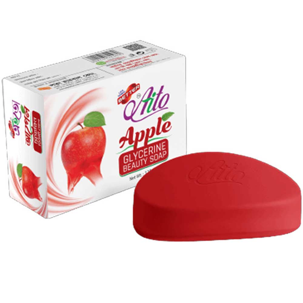 Aito Apple Glycerin Soap - 125gm