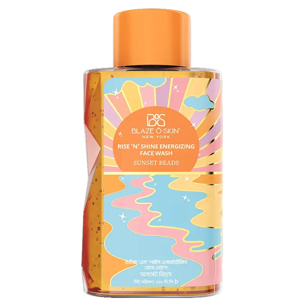Blaze O Skin Rise N Shine Energizing Face Wash Sunset Beads -250ml