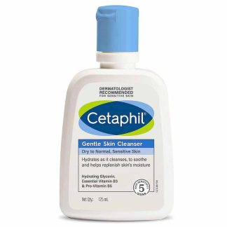 Cetaphil Gentle Skin Cleanser for Dry to Normal, Sensitive Skin 125ml