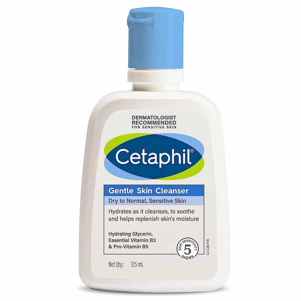 Cetaphil Gentle Skin Cleanser for Dry to Normal, Sensitive Skin 125ml