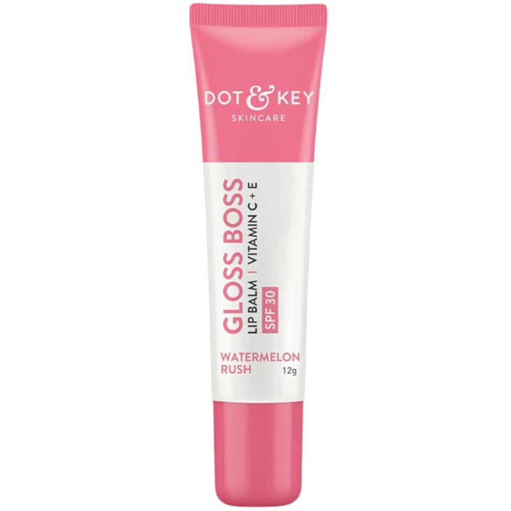 Dot and Key Gloss Boss Vitamin C + E Lip Balm with SPF 30 - Watermelon Rush