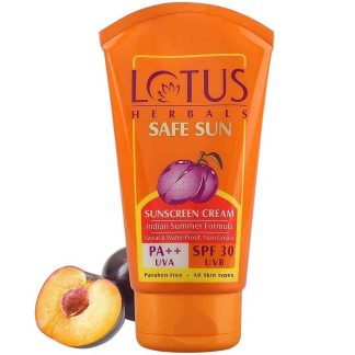 Lotus Herbals Safe Sun Block Cream Spf 30 - 100gm