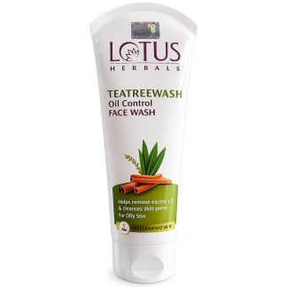 Lotus Herbals TEATREEWASH Oil Control Face Wash - 100gm