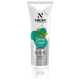 Nior Deep Clean Gel Face Wash Soothing Menthol -100ml