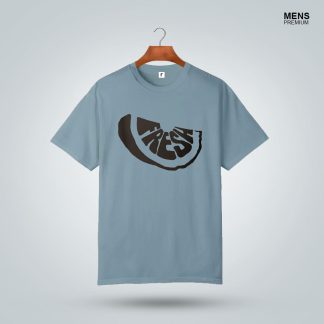 Fresh Blue Color T-Shirt for Men