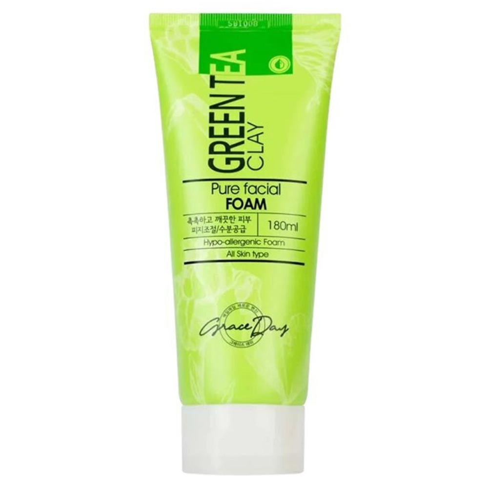Grace Day Green Tea Clay Pure Facial Faom -180ml