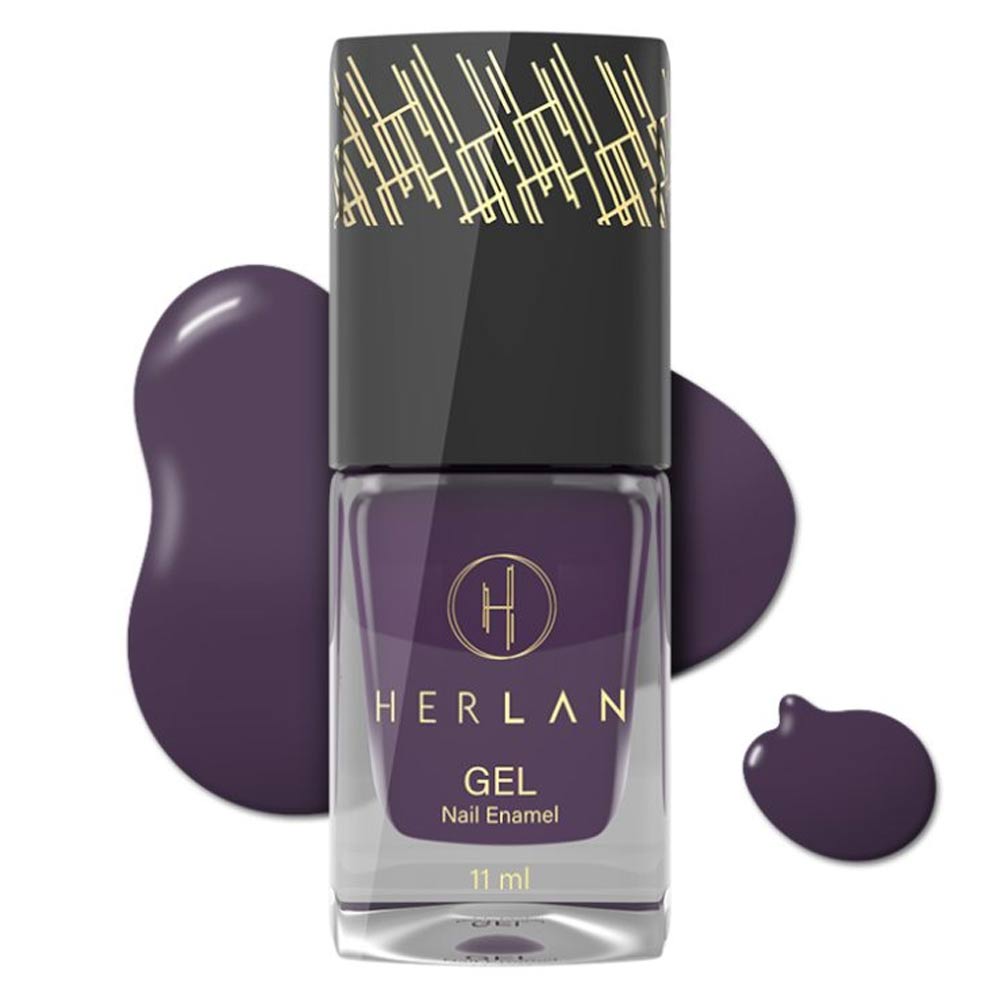 Herlan Gel Nail Enamel Boysenberry