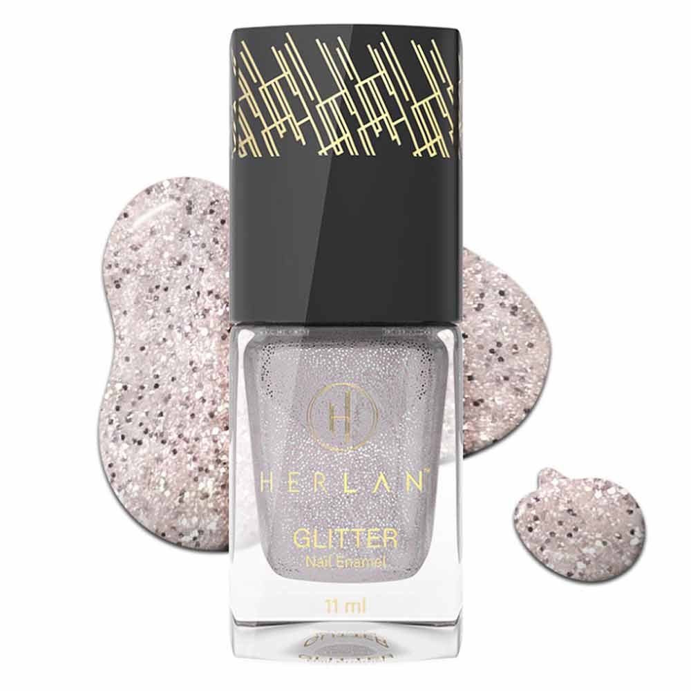 Herlan Glitter Nail Enamel Celebrity Look