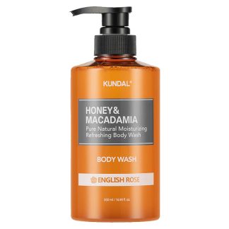 KUNDAL Honey & Macadamia Body Wash -500ml
