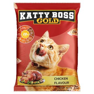 Katty Boss Gold Chicken Flavour Cat Food -400g