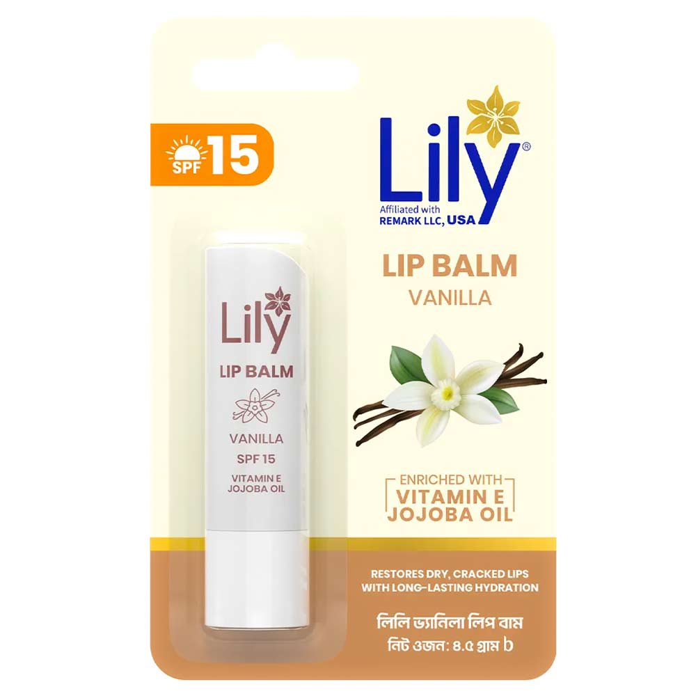 Lily Vanilla Lip Balm -4.5g