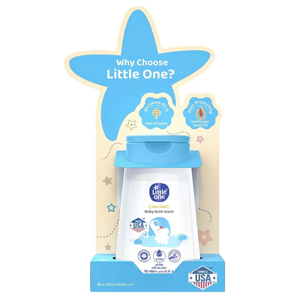 Little One Oat Milk Baby Bath Wash -100ml