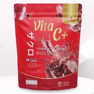 Manee Vita C + Vitamin C 1,000mg 0% Sugar Cholesterol Juice