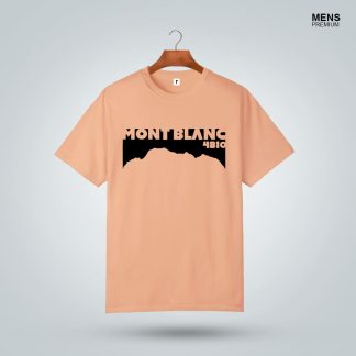 Mont Blanc Brown Color T-Shirt for Men