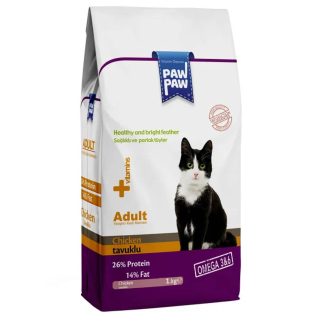 Paw Paw Adult Cat Food Chicken Tavuklu