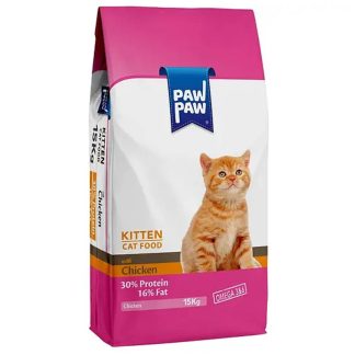 Paw Paw Dry Kitten Food with Chicken -1.5kg