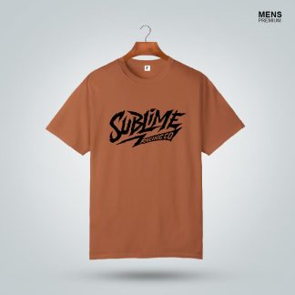 Sublime Brown Color T-Shirt for Men